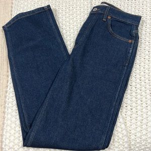 NWOT re/done 90s high rise loose fit jeans